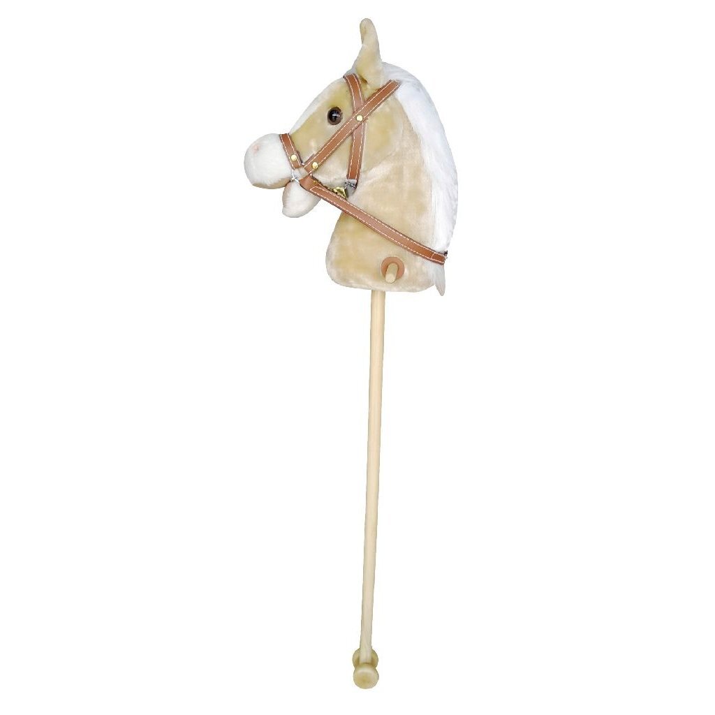 Basic Plüsch Steckenpferd mit Sound 97 cm sortiert