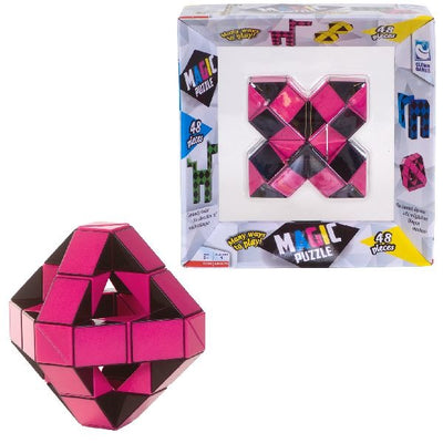 Clown-Spiele Magic Puzzle 48-teiliges Pink