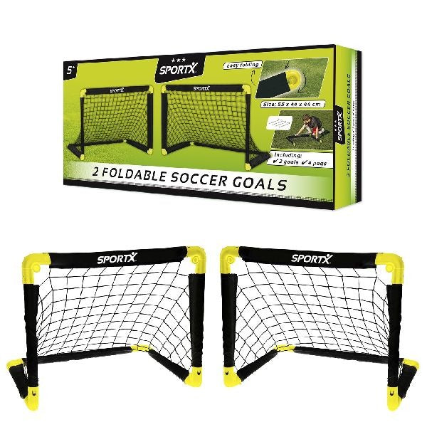 Sportx 2 Fußballtore 55x44x44cm