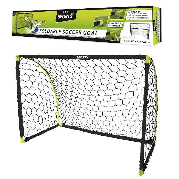 Sportx -Fußballziel 180x91x120 cm