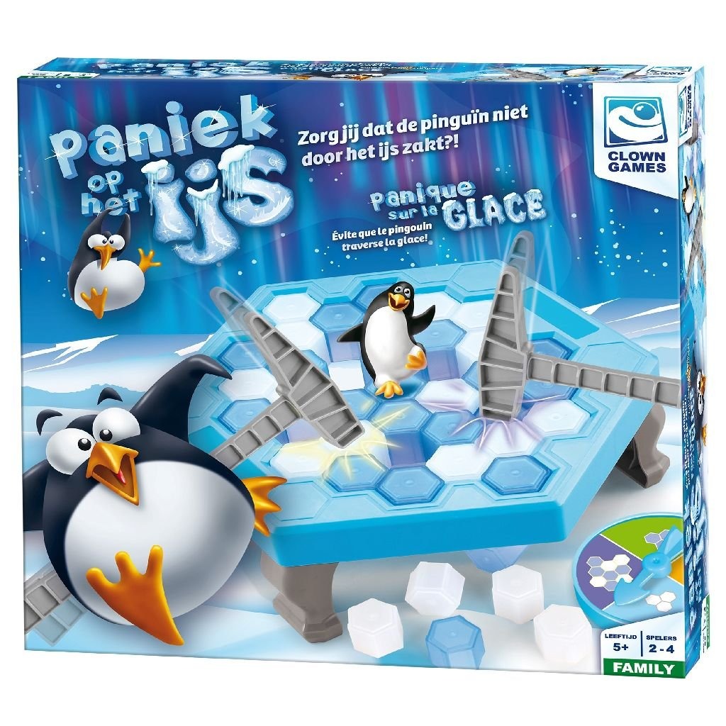 Clownspiele Panik auf dem Eis