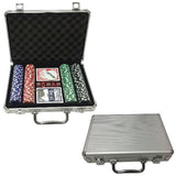 Clown Games Poker Set im Aluminium -Koffer, 202DLG. - afbeelding 1