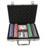 Clown Games Poker Set im Aluminium -Koffer, 202DLG. - afbeelding 2