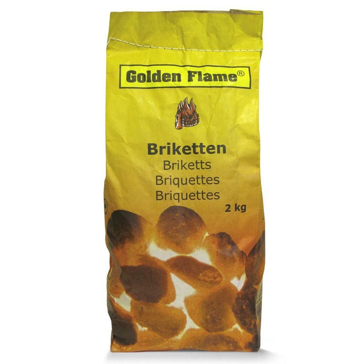 Goldene Flamme Goldene Flamme Holzkohle Briketts 2 kg