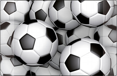 Kangaro Kangaro K-0014D116 Schreibtisch Onderlegger PP 38x58cm Dessin Fußball