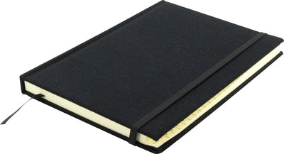 Kangaro Kangaro K-5105 Alphabetboek A5 A-Z Leinen Hardcover Schwarz, 208 Seiten, Leseband, elastischer