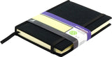 Kangaro Kangaro K-5106 Alphabetboek A6 A-Z Leinen Hardcover Schwarz, 208 Seiten, Leseband, elastischer - afbeelding 2