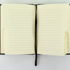 Kangaro Kangaro K-5106 Alphabetboek A6 A-Z Leinen Hardcover Schwarz, 208 Seiten, Leseband, elastischer