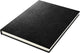 Kangaro Kangaro K-5320 Sketchbook A5 Creme 120gr Blanco Paper, 140 Seiten Hardcover Schwarz