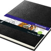 Kangaro Kangaro K-5320 Sketchbook A5 Creme 120gr Blanco Paper, 140 Seiten Hardcover Schwarz