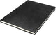 Kangaro K-5321 Sketchbook A4 Creme 120gr Blanco Paper, 140 Seiten Hardcover-Abdruck Schlange Schwarz