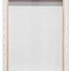 Kangaro Kangaro K-820011 Maltuch 3d 40x50 cm 380 Gramm 100% Baumwolle. 3 x Schichten Gesso Primer mit 8 Holzkeilen