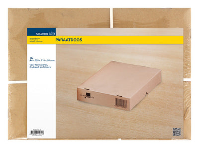 Raadhuis Raadhuis RD-351144-10 Ready-to-Handlebar 305x215x50mm Braun 10 Stück
