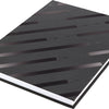 Kangaro Kangaro K-5585 Dummyboek A5 Blanco Hard Cover 80 Seite 140grs Schwarzes Design