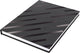Kangaro Kangaro K-5585 Dummyboek A5 Blanco Hard Cover 80 Seite 140grs Schwarzes Design