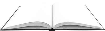 Kangaro Kangaro K-5585 Dummyboek A5 Blanco Hard Cover 80 Seite 140grs Schwarzes Design