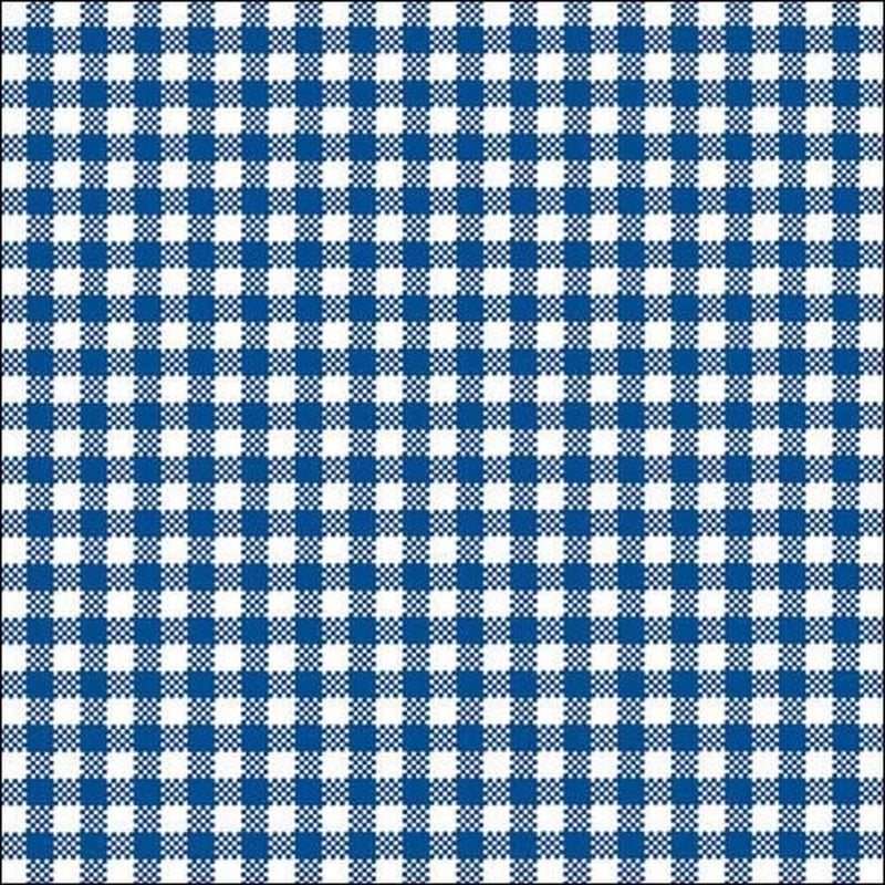 Ambiente Ambiente Vichy Blue Paper Servietten