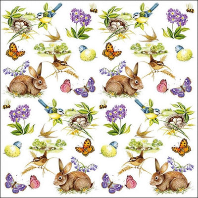 Ambiente Ambiente Servietten Ostersekoration Ostern Tabelle 3-Schicht 100% FSC 33x33cm