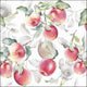 Ambiente Ambiente Servietten 33x33 cm frische Äpfel Grüne Herbst Herbst