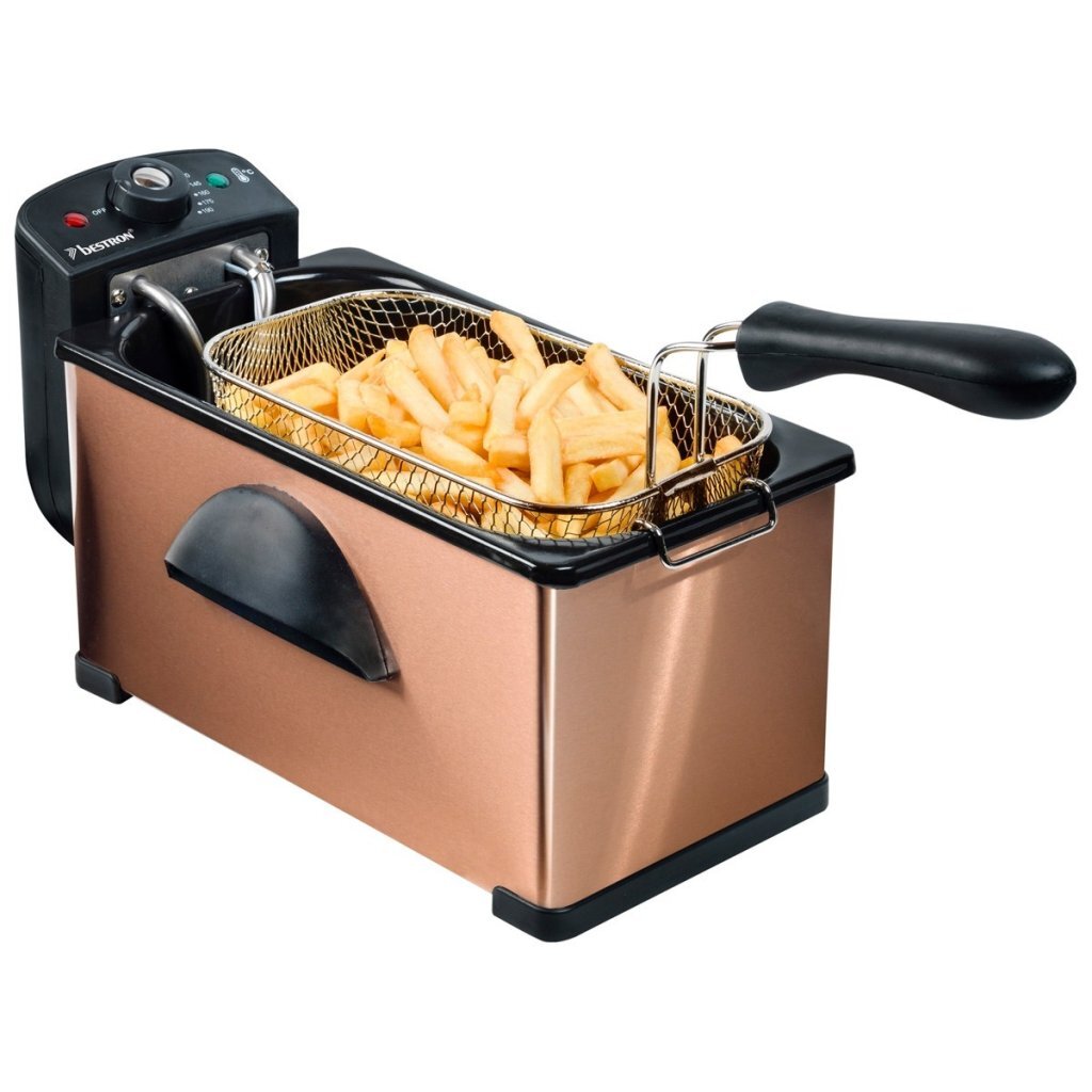 Bestron AF370CO Fryer 3.5L 2000W Kupfer