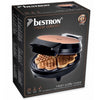 Bestron AWM700CO Waffle Iron Hearts 700W Kupfer Schwarz