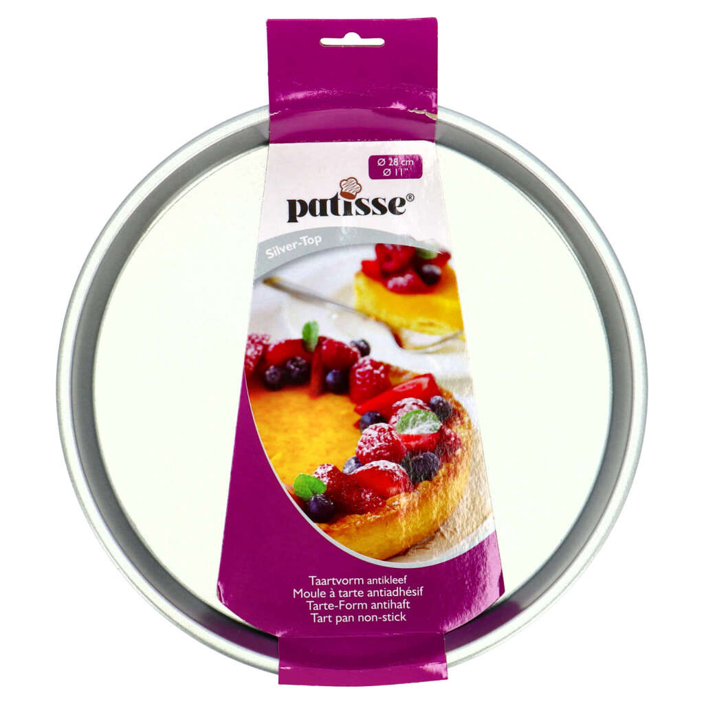 Patisse Patisse Cake Form Anti -Liebe 28 cm Silber