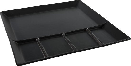 Verschiedenes Fondue Board 24,5x24,5 cm mattschwarz