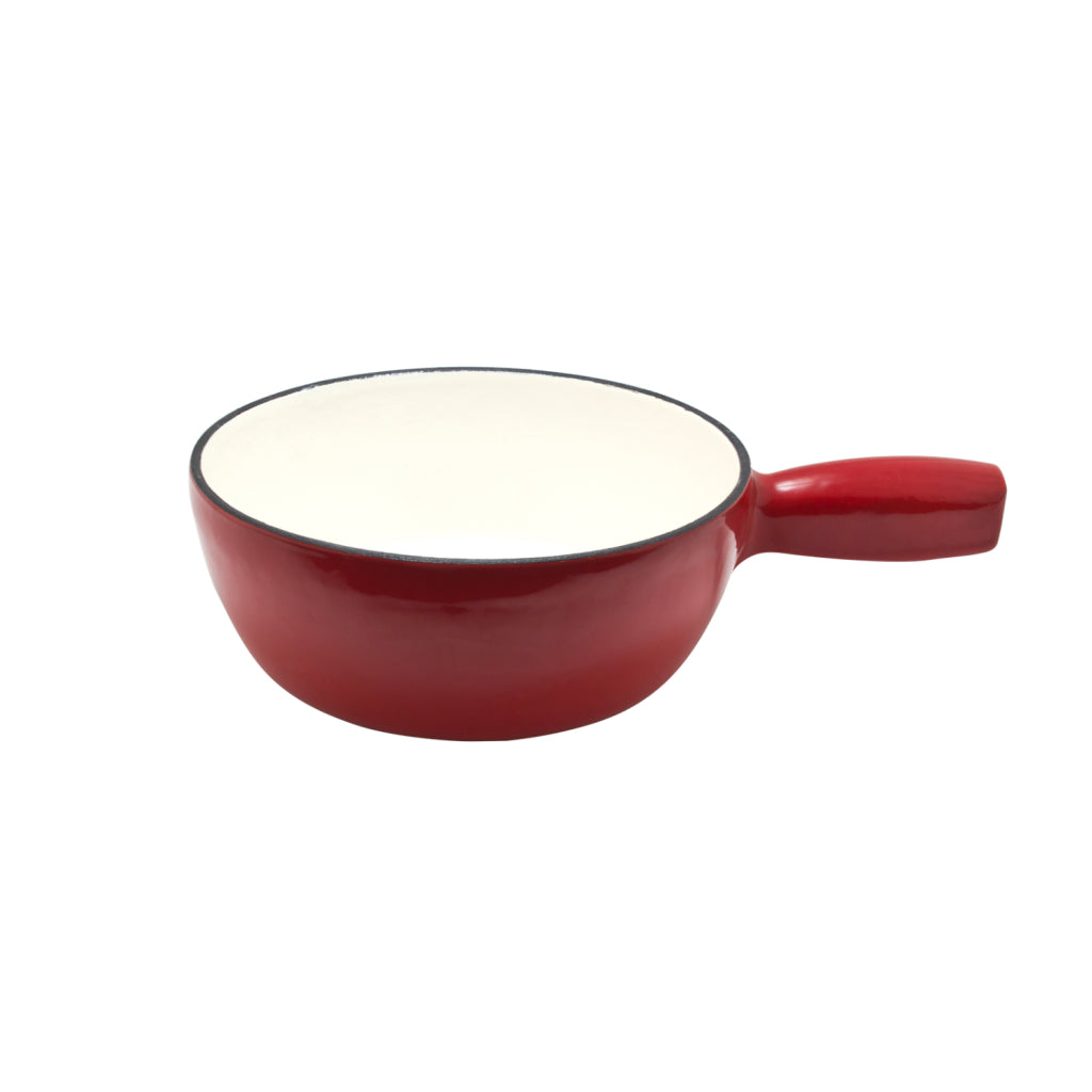 Kaiserliche Küche kaiserliche Küche Käse Fonduepan 23 cm roter Emaille