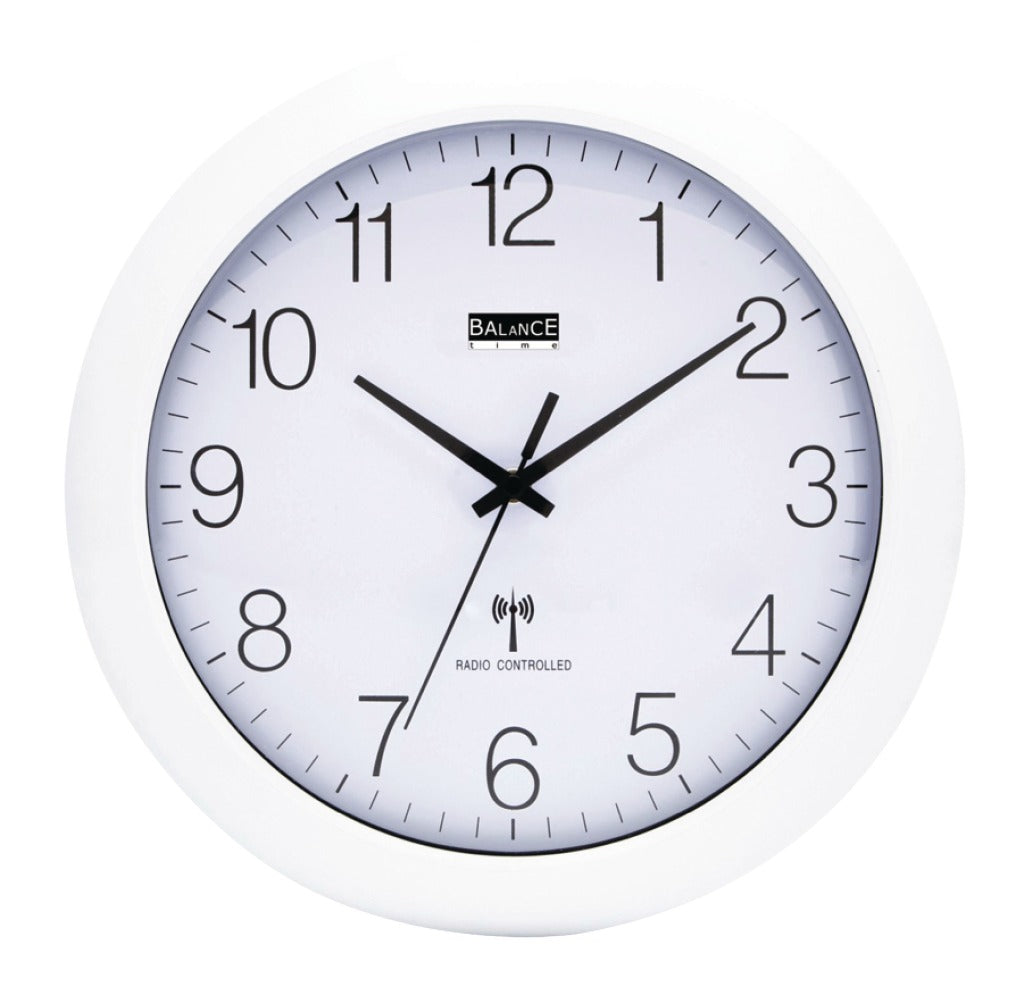 Bilanzsaldo 506407 Sender -kontrollierter Wanduhr 30 cm