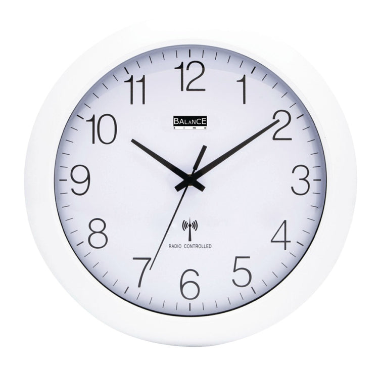 Bilanzsaldo 506407 Sender -kontrollierter Wanduhr 30 cm