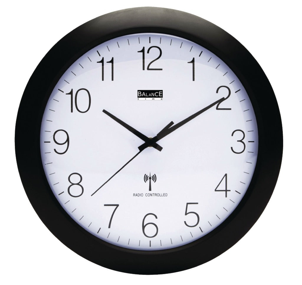 Gleichgewicht 506411 Sender -kontrollierter Wanduhr 30 cm