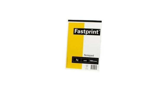 Basic Fastprint Schreibblock A4 100 Blatt 70Gramm