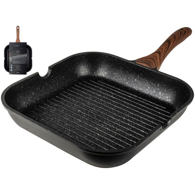 Gusta Gusta Granito Fuerte Stone Grill Pfanne 28 cm schwarzbraun