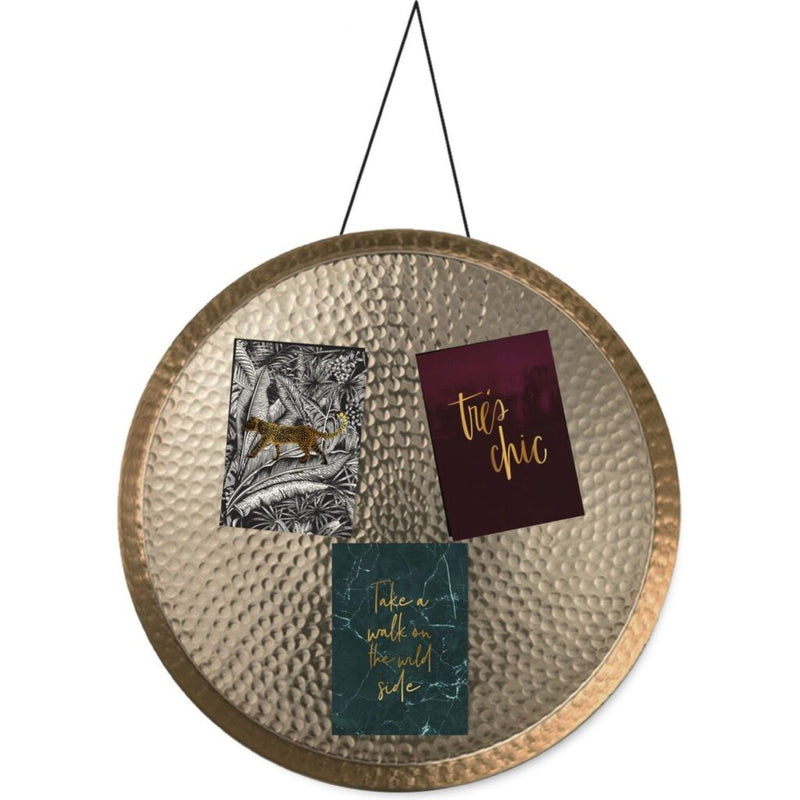 Gusta -Wand- und Dekorationsskala Gold 38 cm