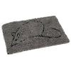 Hund Gone Smart Dog Gone Smart Droogloopmat für Katzen 60x40 cm Grau