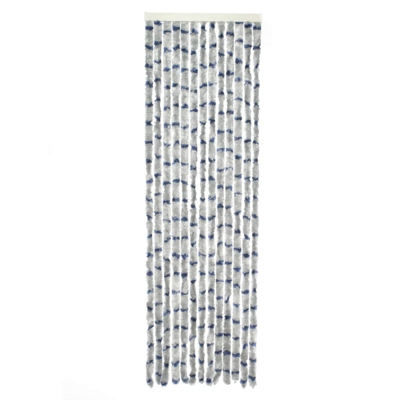 Travellife Travellife Fly Vorhang Chenille Streifen 185x56 cm grau und blau