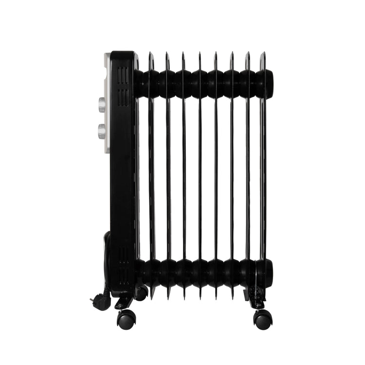 Inventum Inventum KO931B Ölgefüllter Kühler 2000W Schwarz Silber