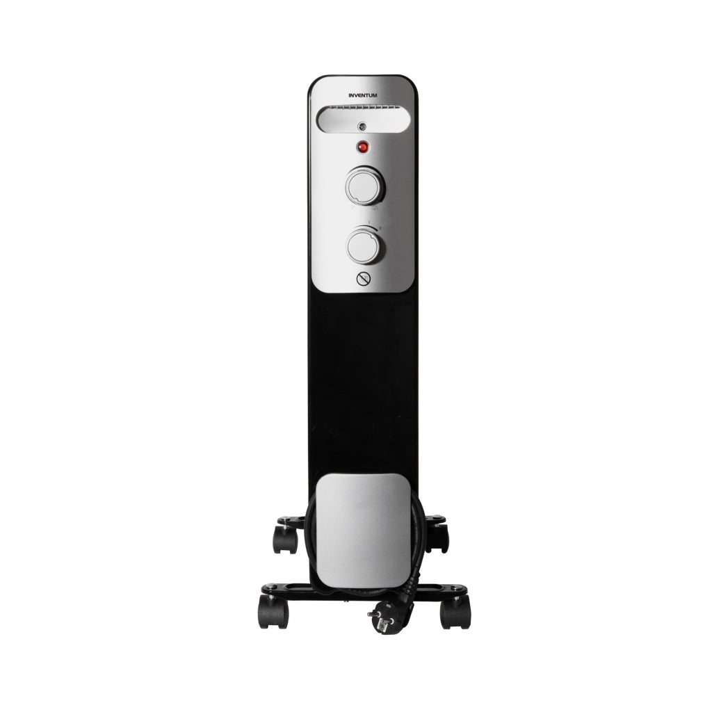 Inventum Inventum KO931B Ölgefüllter Kühler 2000W Schwarz Silber