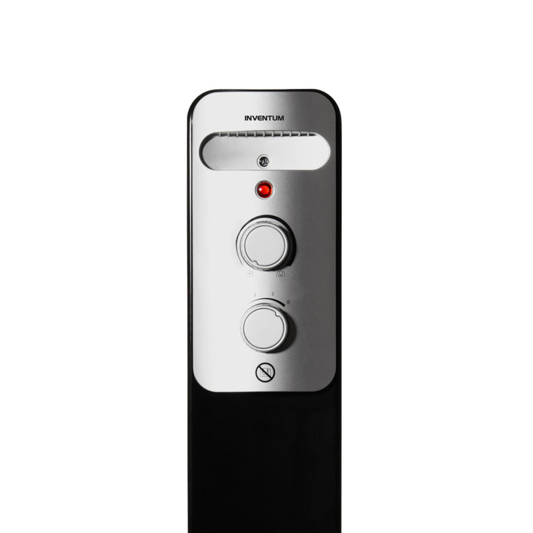 Inventum Inventum KO931B Ölgefüllter Kühler 2000W Schwarz Silber