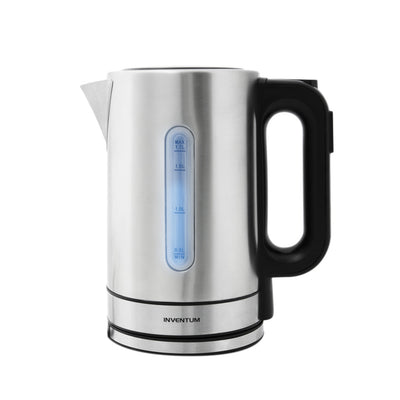 Inventum Inventum hw817d schnaderloser Wasserkocher 2200W 1,7L Edelstahl Schwarz