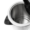 Inventum Inventum hw817d schnaderloser Wasserkocher 2200W 1,7L Edelstahl Schwarz
