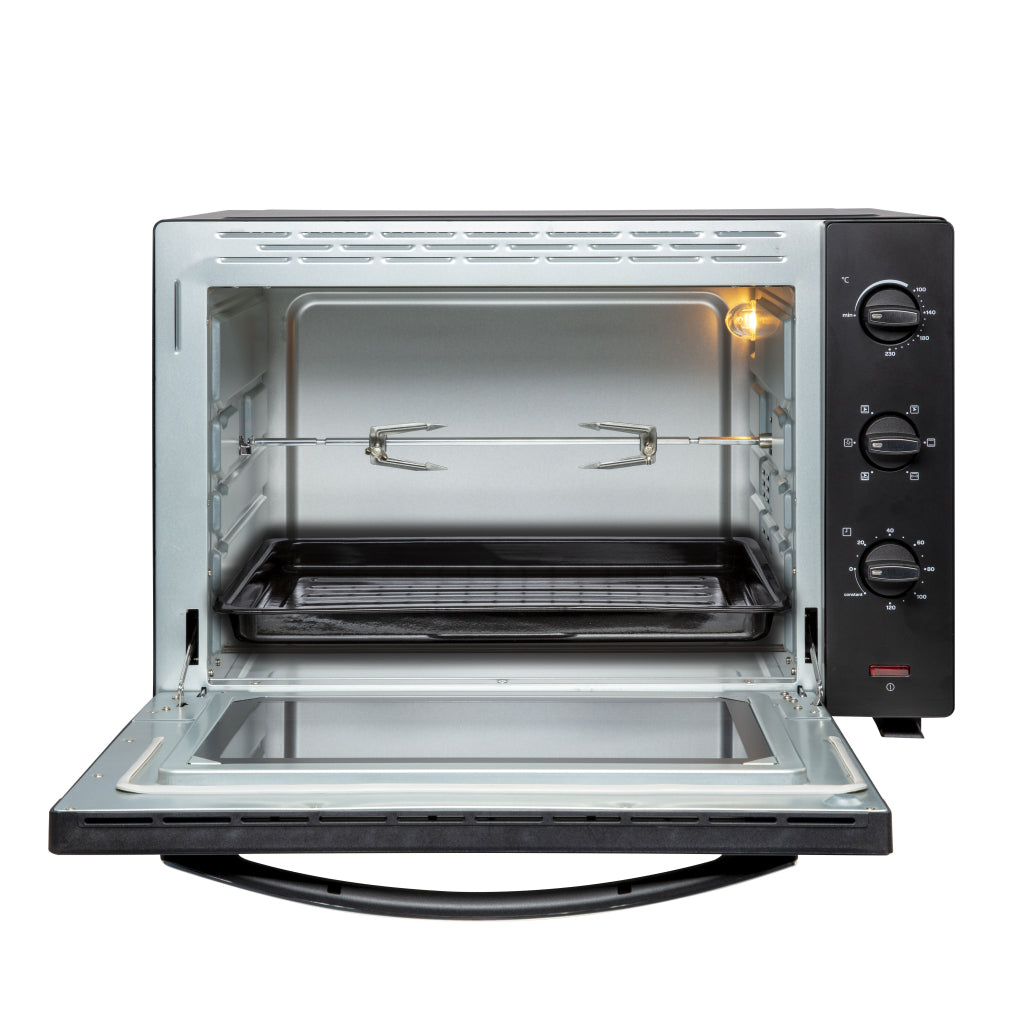 Inventum Inventum ov607b abgelöster Ofen 60L 2000W Schwarz Silber