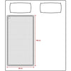 Tomado Heizdecke für 1 Person 150x80 cm
