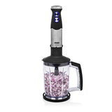 Princess 221221 Stabmixer-Set aus schwarzem Edelstahl - afbeelding 4