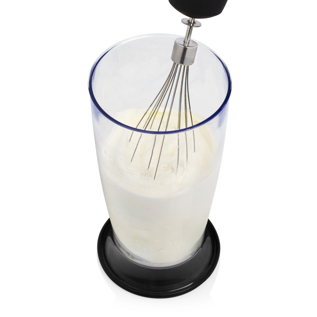 Princess 221221 Stabmixer-Set aus schwarzem Edelstahl