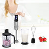 Princess 221221 Stabmixer-Set aus schwarzem Edelstahl