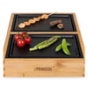 Princess 104040 Dinner4 All Pure Gourmet-Set aus schwarzem Bambus