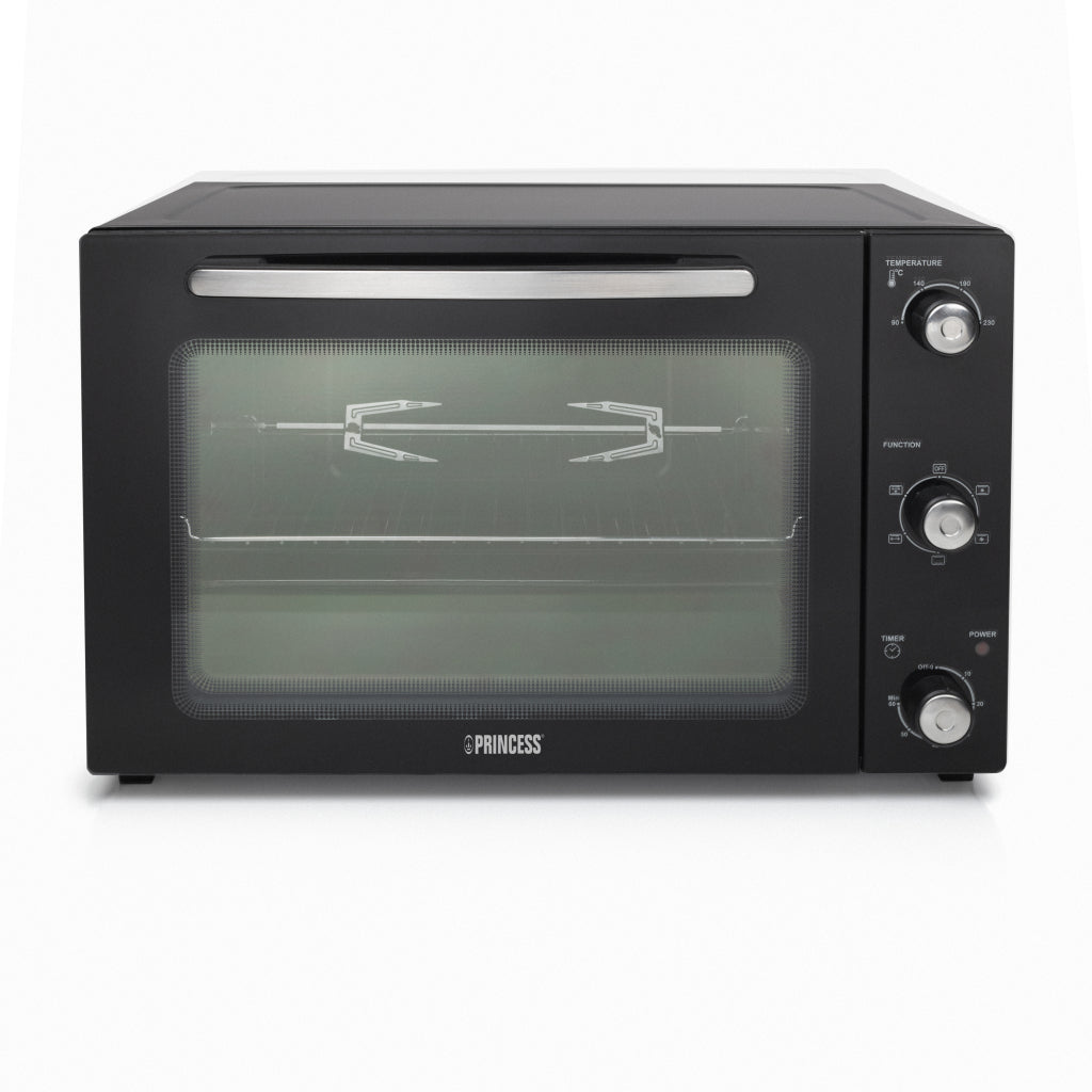 Prinzessin 112759 Hot Air Ofen 55L Schwarz
