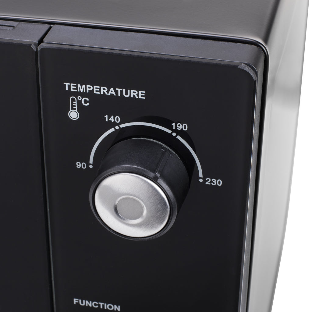 Prinzessin 112759 Hot Air Ofen 55L Schwarz