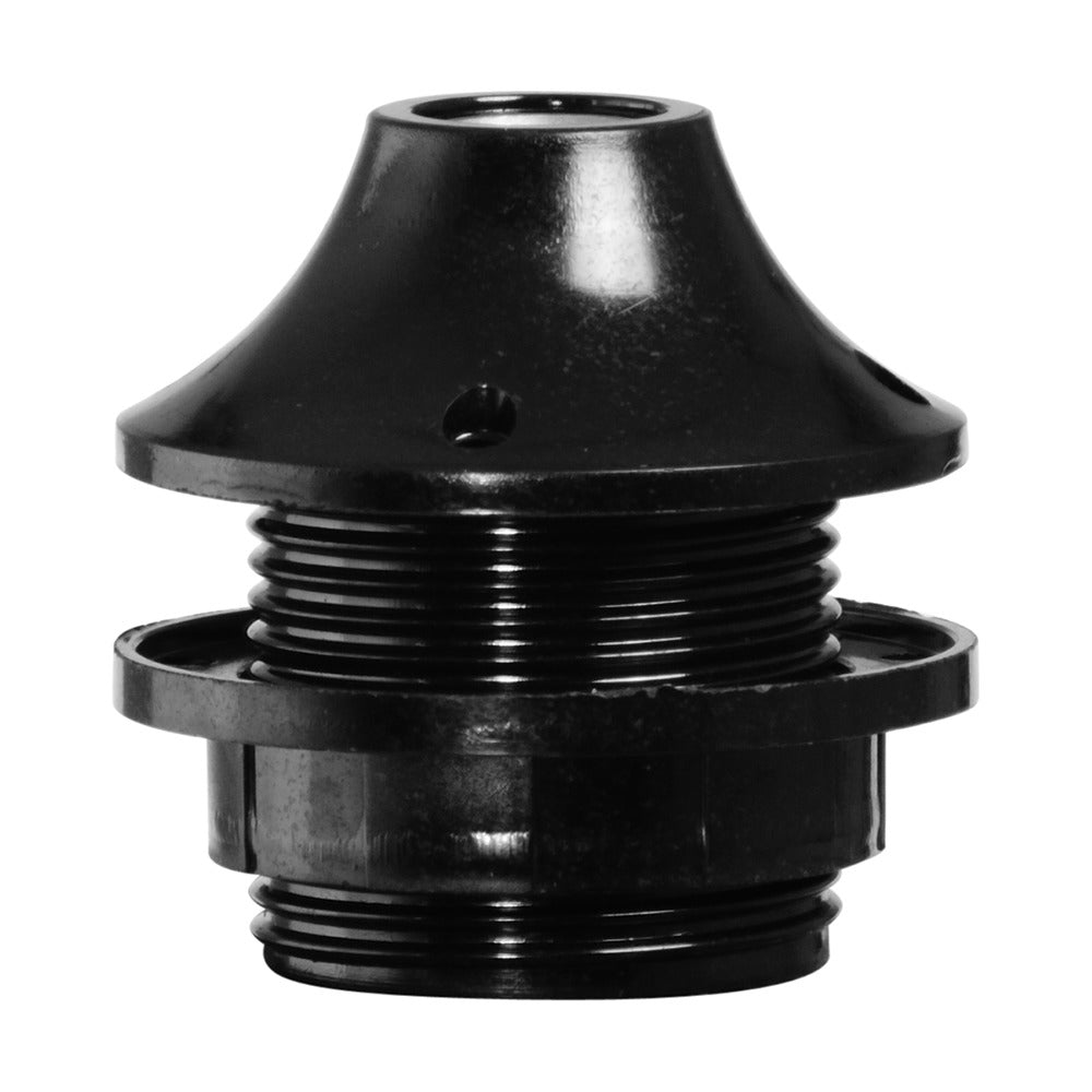 ScanPart Scanpart -Lampenanpassungs -E27 Schwarz mit Ring